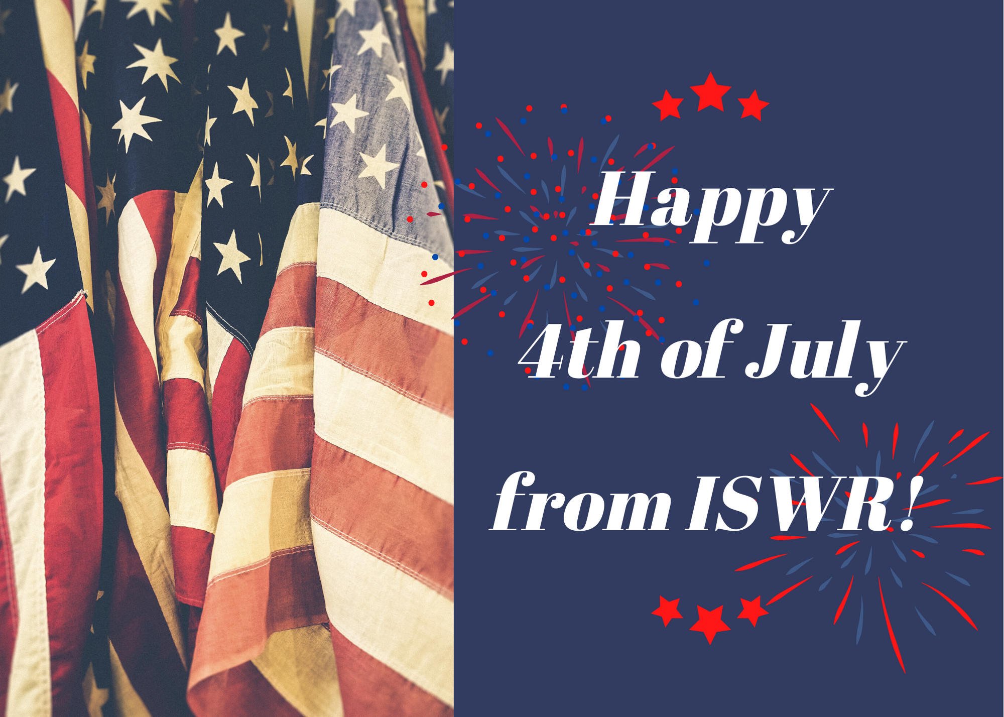 Happy 4th of July from ISWR