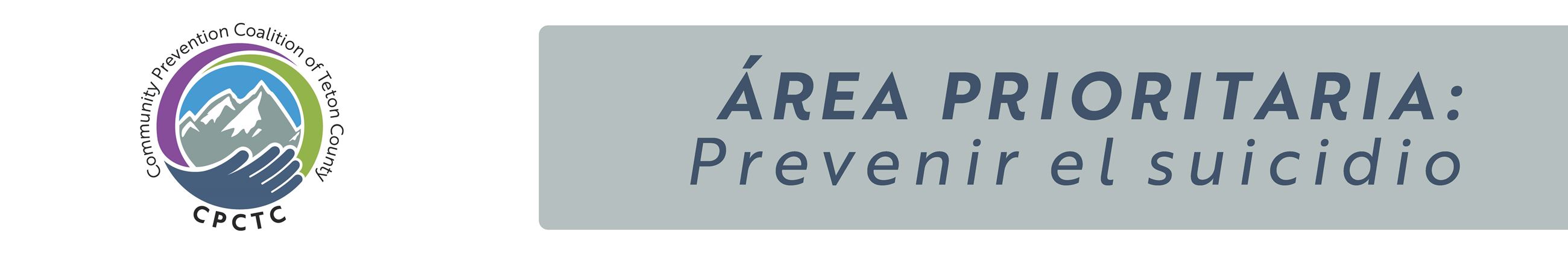 ÁREA PRIORITARIA: Prevenir el suicidio
