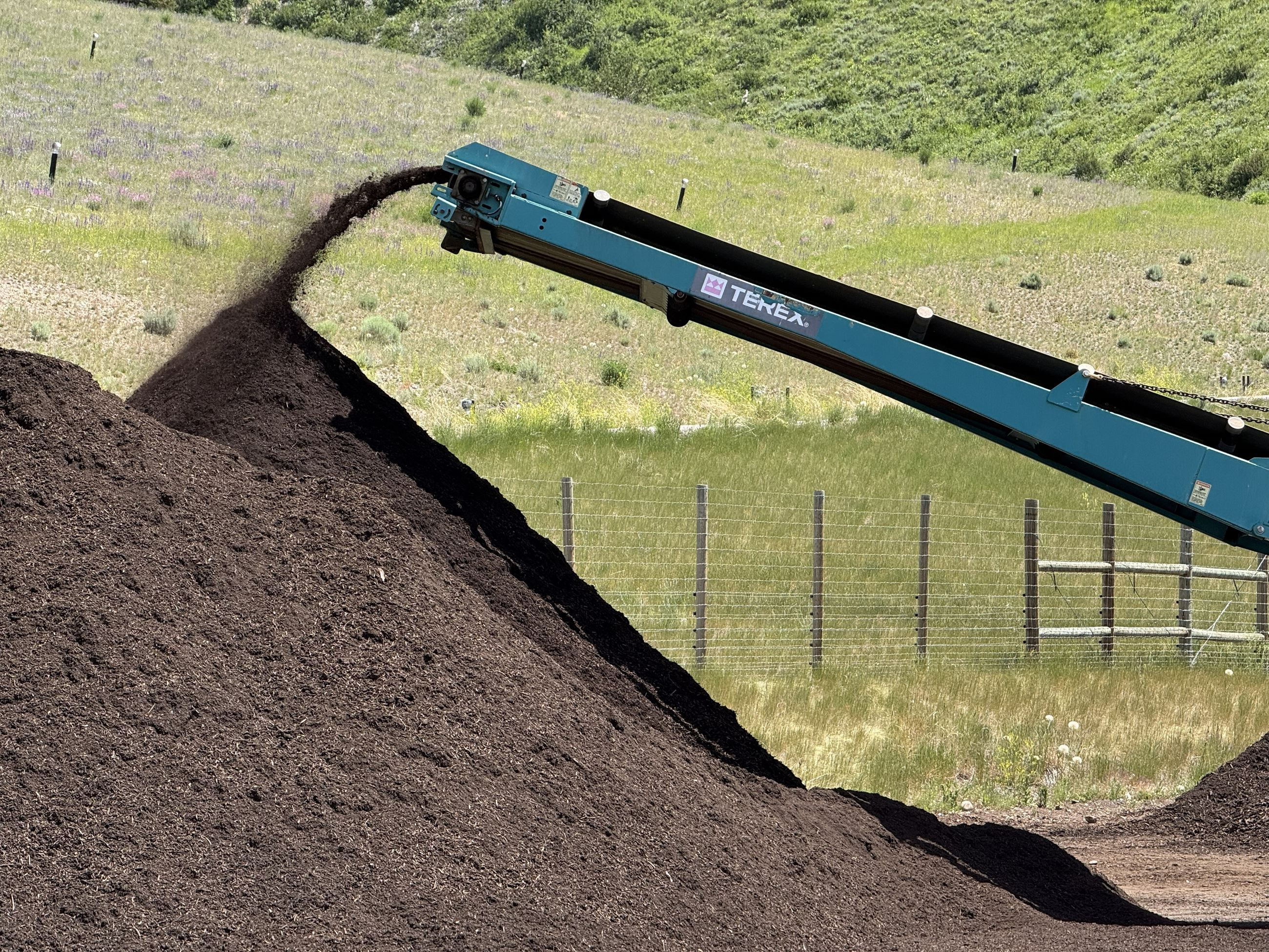 Teton County composting operation